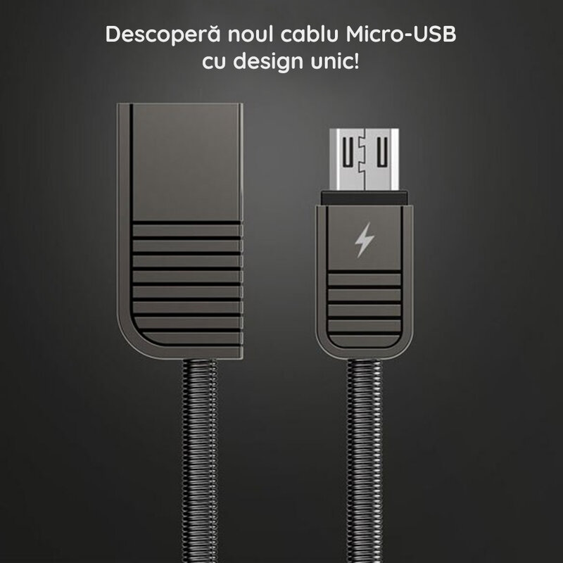 Cablu de date Micro USB Remax Linyo RC-088m - Auriu