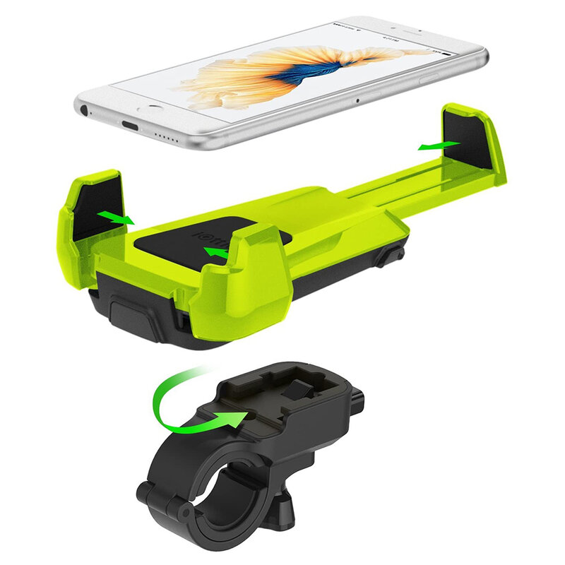 Suport bicicleta GoPro, moto telefon iOttie Active Edge, negru