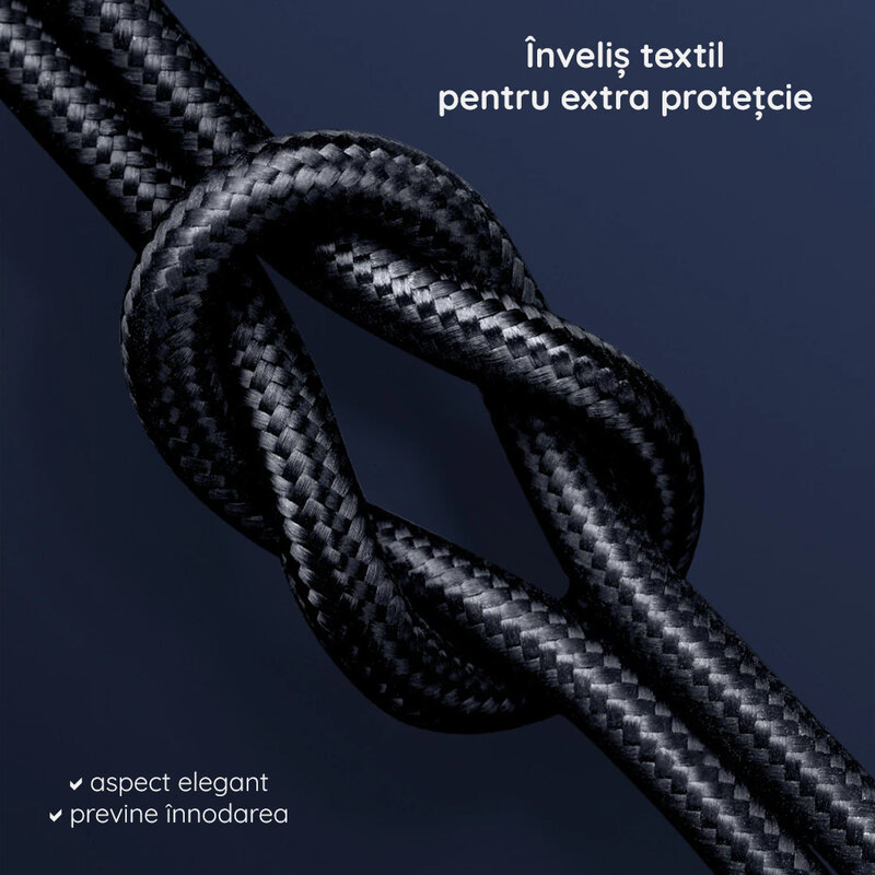 Cablu de date Micro-USB 2A Hoco X26, 1m, auriu