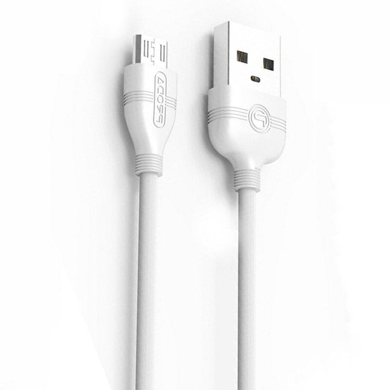 Cablu de date Micro-USB Proda PD-B05m 1.2M - Alb