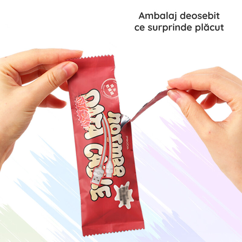 Cablu de date Micro-USB Proda PD-B05m 1.2M - Negru