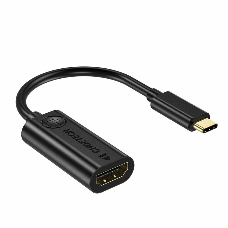 Adaptor USB-C la HDMI Choetech, 4K@60Hz, negru, H04