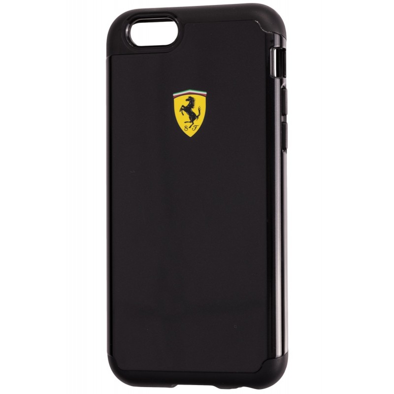 Bumper iPhone 6, 6s Ferrari - Negru FESPHCP6BK