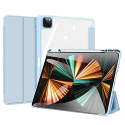 Husa Apple iPad Pro 2020 12.9 A2069/A2232 Dux Ducis Toby, suport stylus pen, albastru
