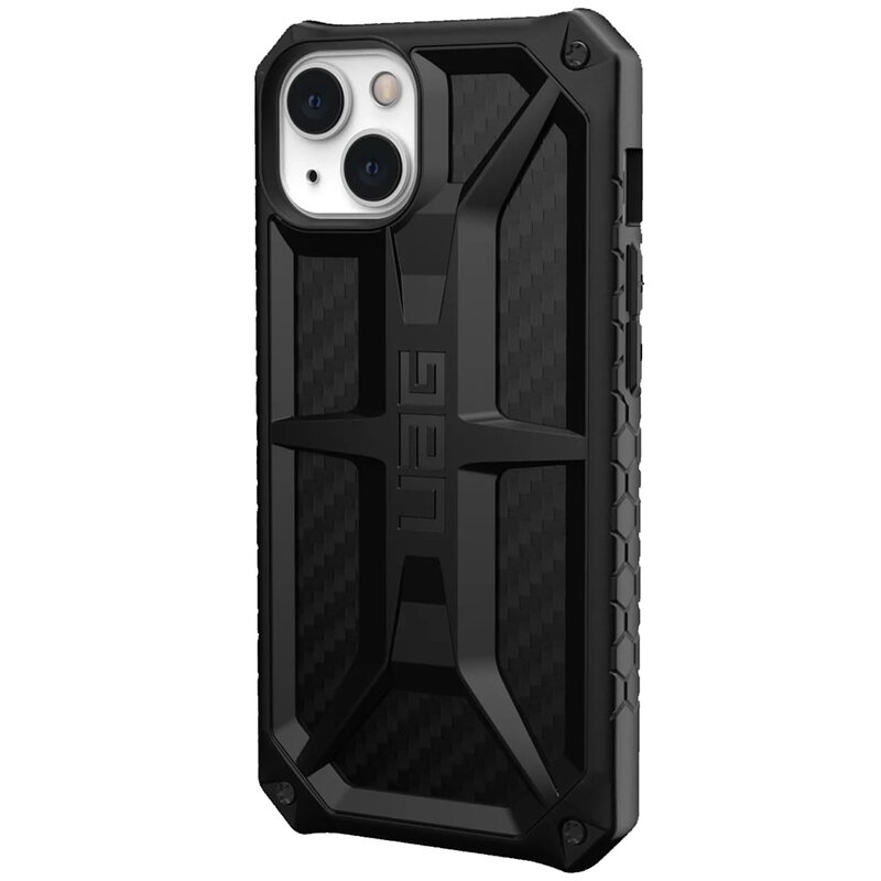 Husa iPhone 13 mini UAG Monarch originala, fibra de carbon
