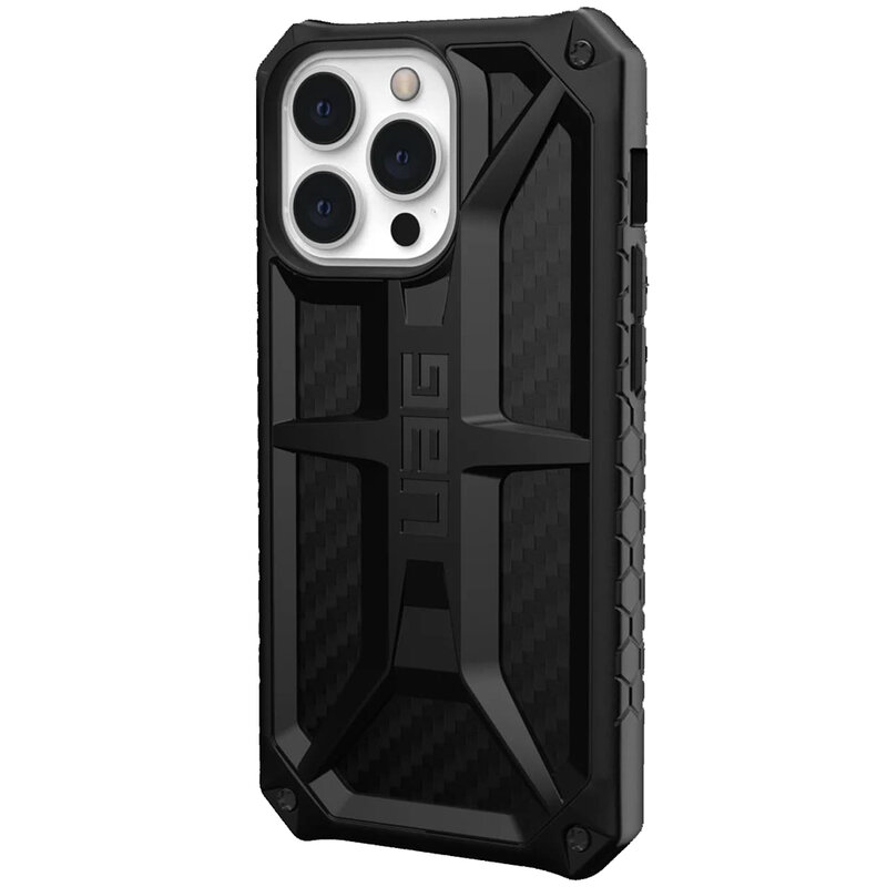 Husa iPhone 13 Pro Max UAG Monarch originala, fibra de carbon