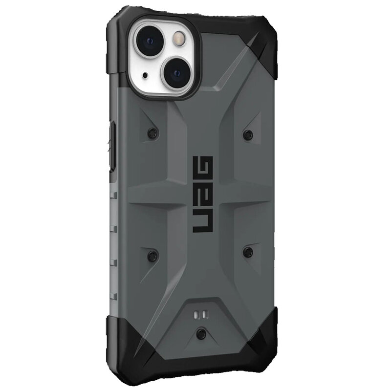 Husa iPhone 13 antisoc UAG Pathfinder, argintiu