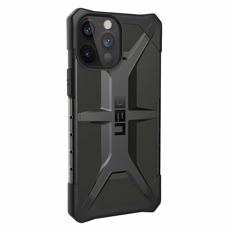 Husa iPhone 13 Pro Max transparenta UAG Plasma, cenusiu