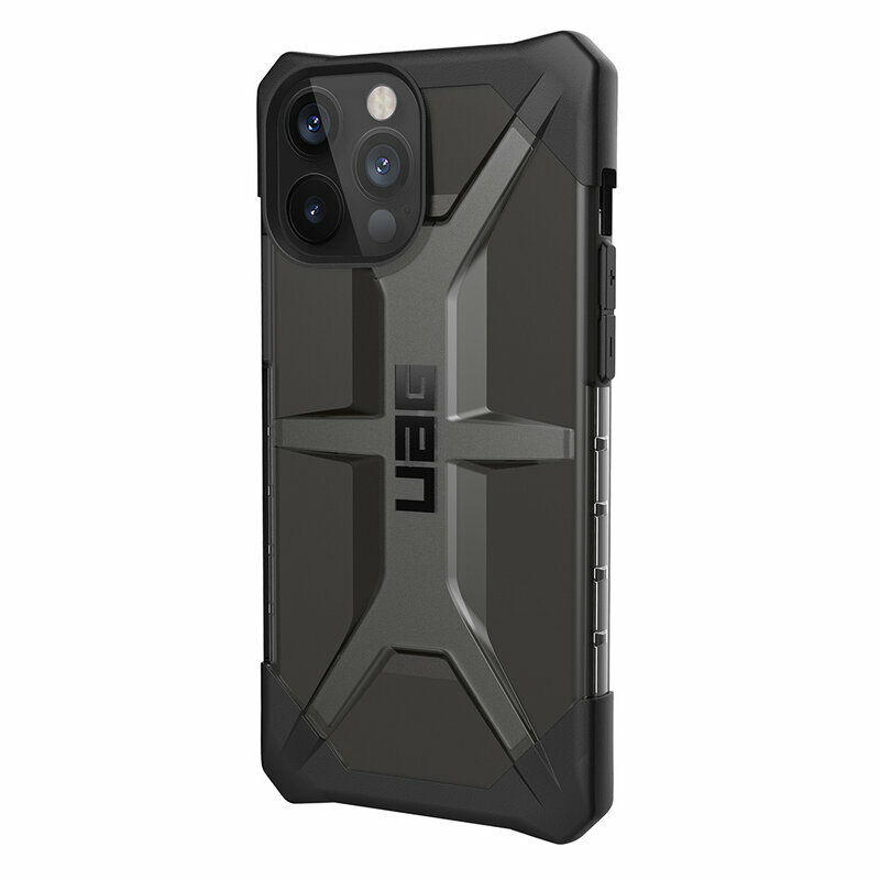 Husa iPhone 13 Pro Max transparenta UAG Plasma, cenusiu