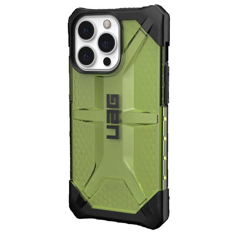 Husa iPhone 13 Pro Max transparenta UAG Plasma, verde