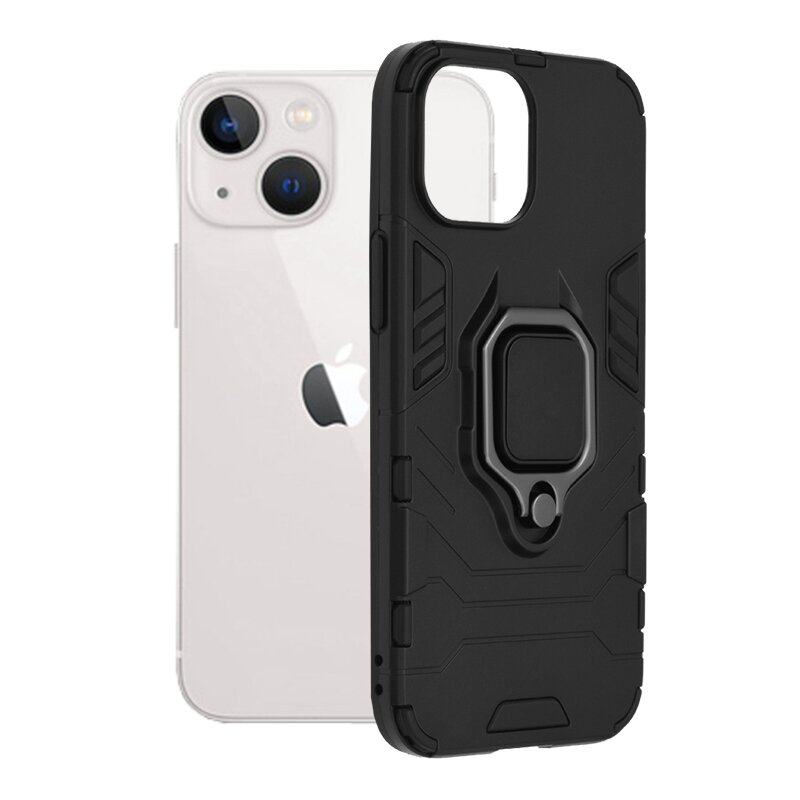 Husa iPhone 13 mini Techsuit Silicone Shield, negru