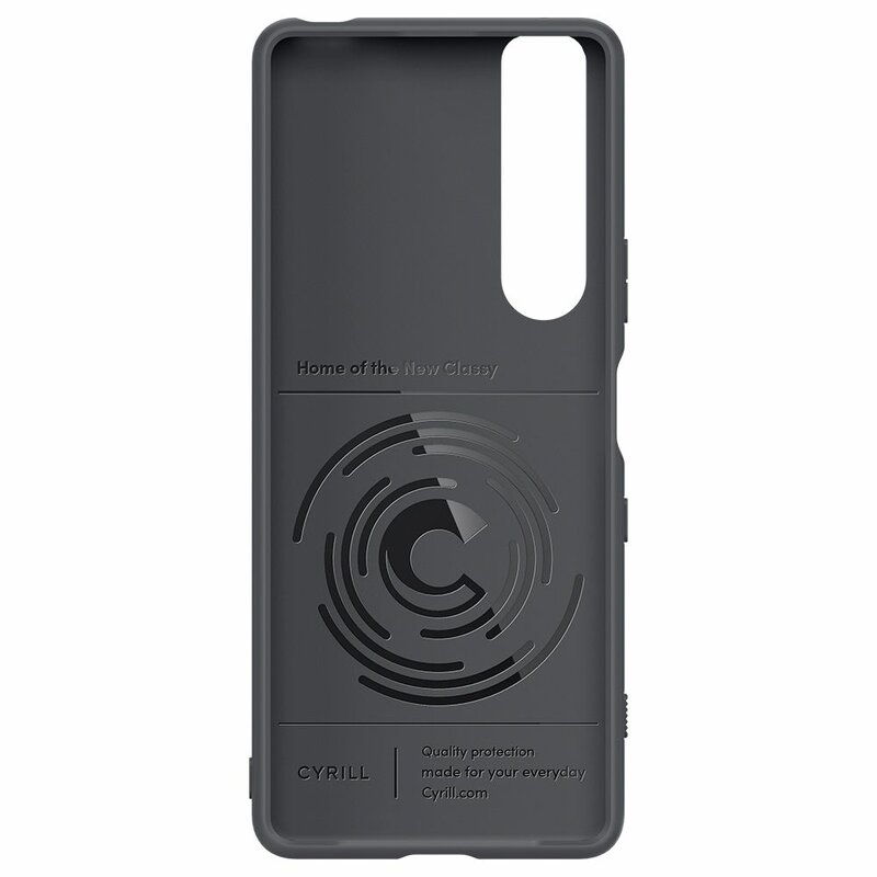 Husa Sony Xperia 1 III Spigen Ciel by Cyrill Stone, negru