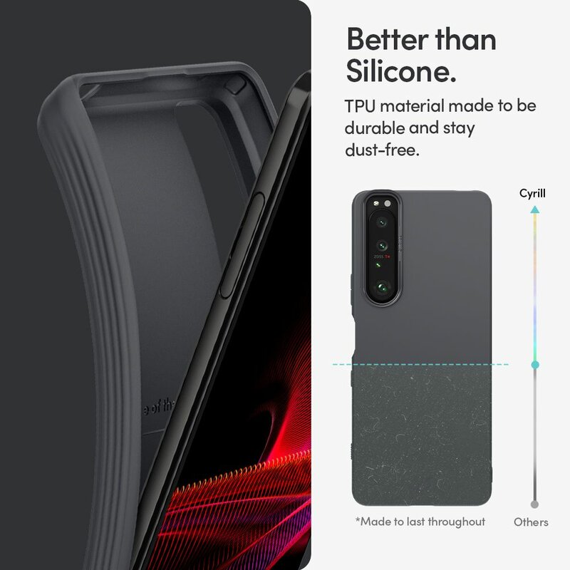 Husa Sony Xperia 1 III Spigen Ciel by Cyrill Stone, negru