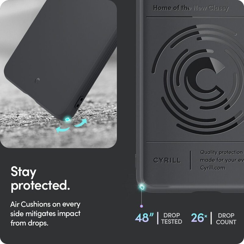 Husa Sony Xperia 1 III Spigen Ciel by Cyrill Stone, negru