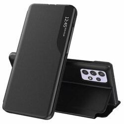 Husa Samsung Galaxy A52s 5G Eco Leather View flip tip carte - negru