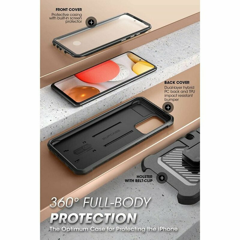Husa Samsung Galaxy A52s 5G Supcase Unicorn Beetle Pro, negru
