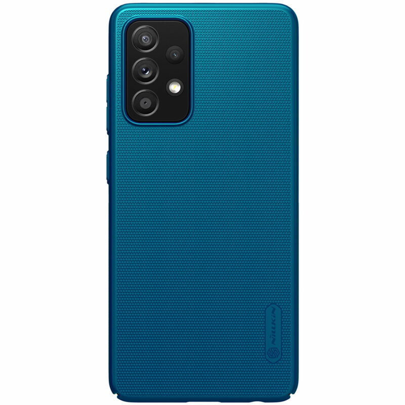 Husa Samsung Galaxy A52s 5G Nillkin Super Frosted Shield, albastru