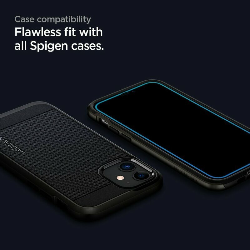Folie Sticla Samsung Galaxy A52s 5G Spigen Glas.t R Align Master, negru