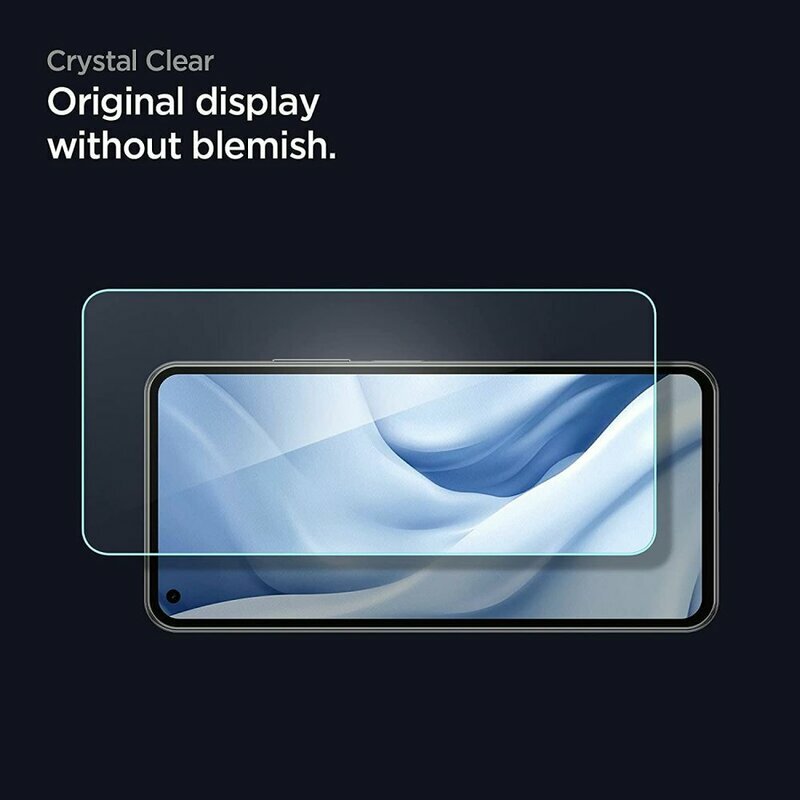 [Pachet 2x] Folie Sticla Xiaomi 11 Lite 5G NE Spigen Glas.t R Slim 9H - Clear