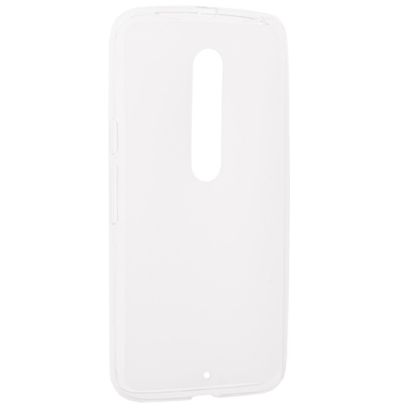 Husa Motorola Moto X Style TPU Alb Transparent