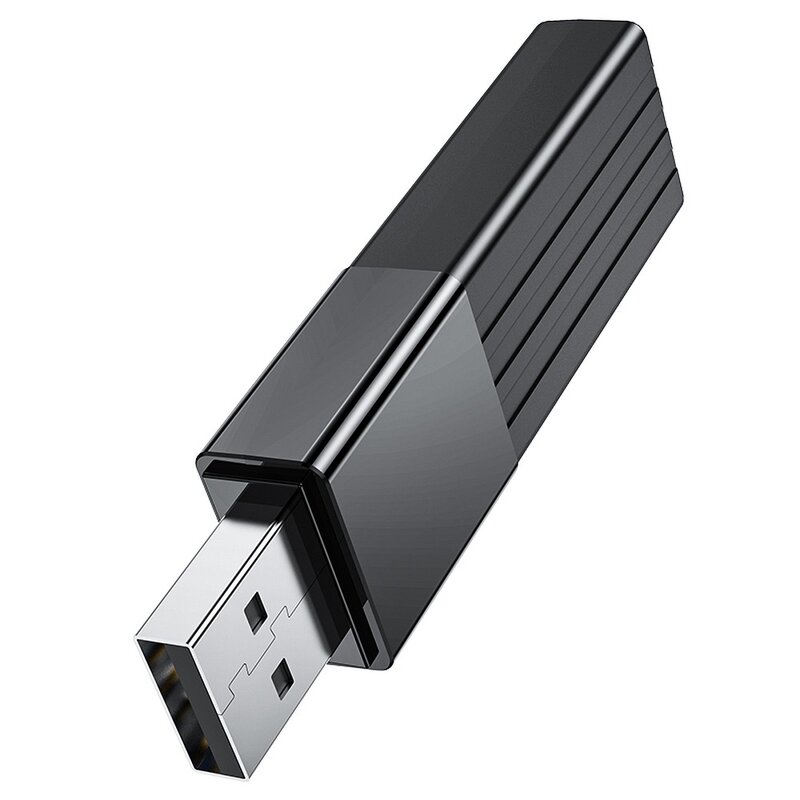 Cititor carduri memorie MicroSD, SD Hoco HB20, USB 2.0, negru