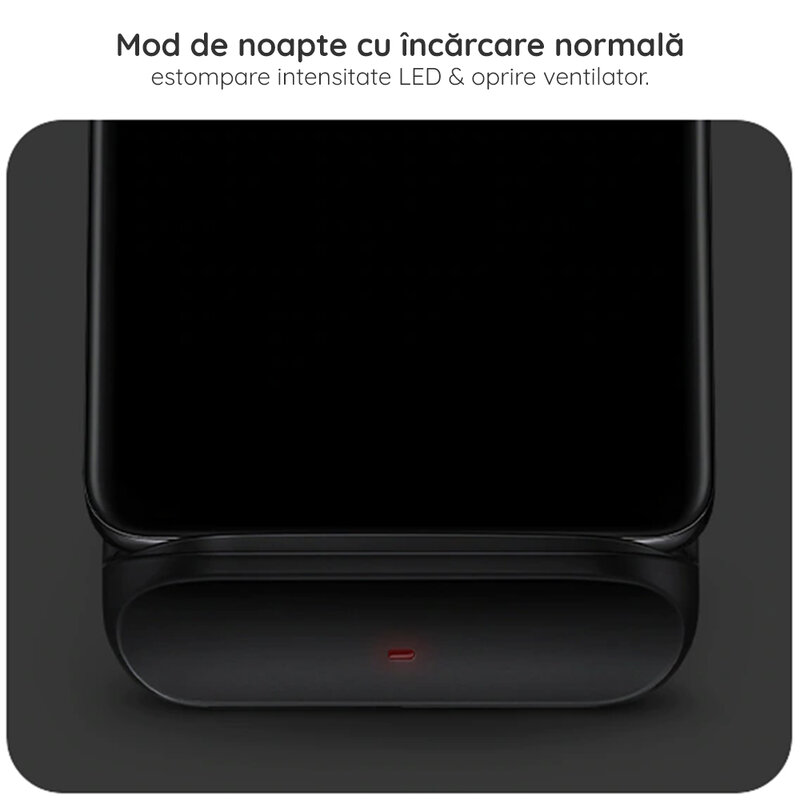 Incarcator wireless Samsung Fast Charge 9W, negru, EP-N3300 