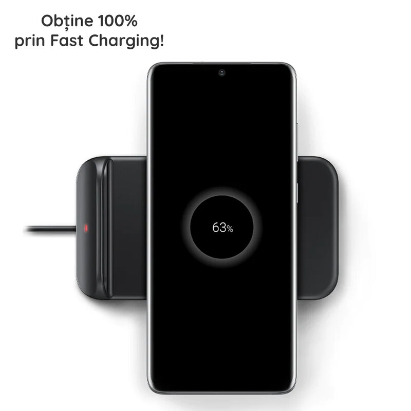Incarcator wireless Samsung Fast Charge 9W, negru, EP-N3300 