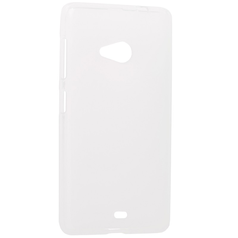 Husa Microsoft Lumia 535 TPU Alb transparent