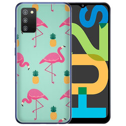 Skin Samsung Galaxy A02s - Sticker Mobster Autoadeziv Pentru Spate - Flamingo