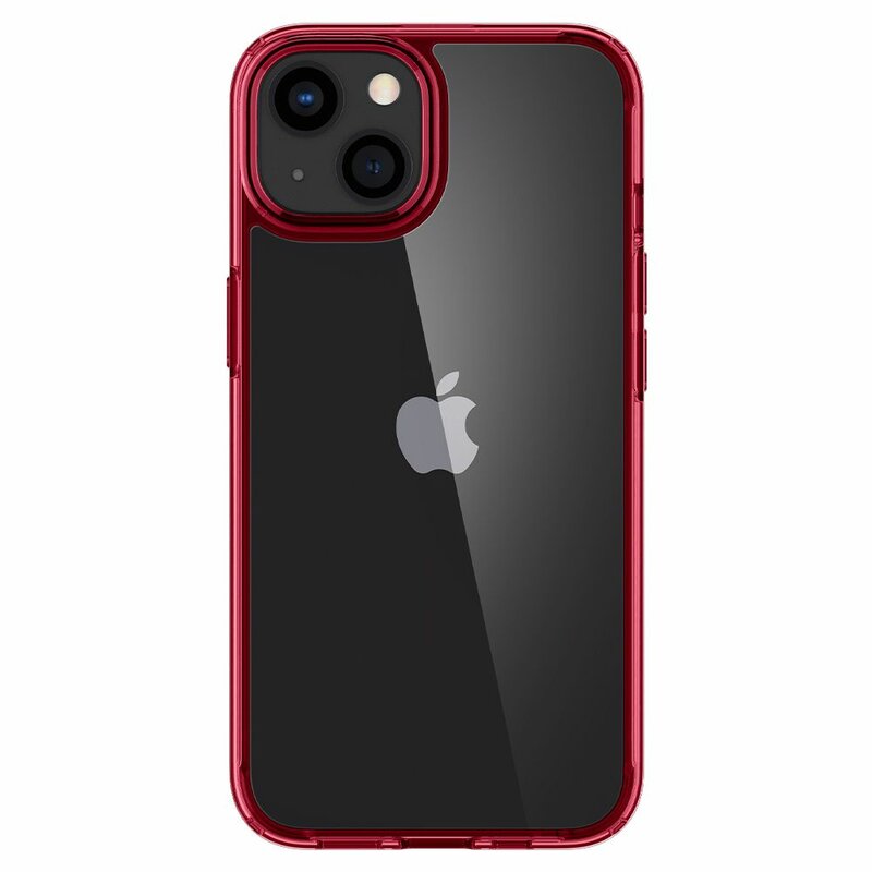 Husa iPhone 13 mini Spigen Ultra Hybrid - Red Crystal