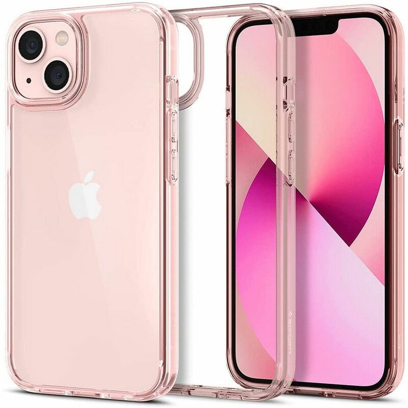 Husa iPhone 13 mini Spigen Ultra Hybrid - Rose Crystal