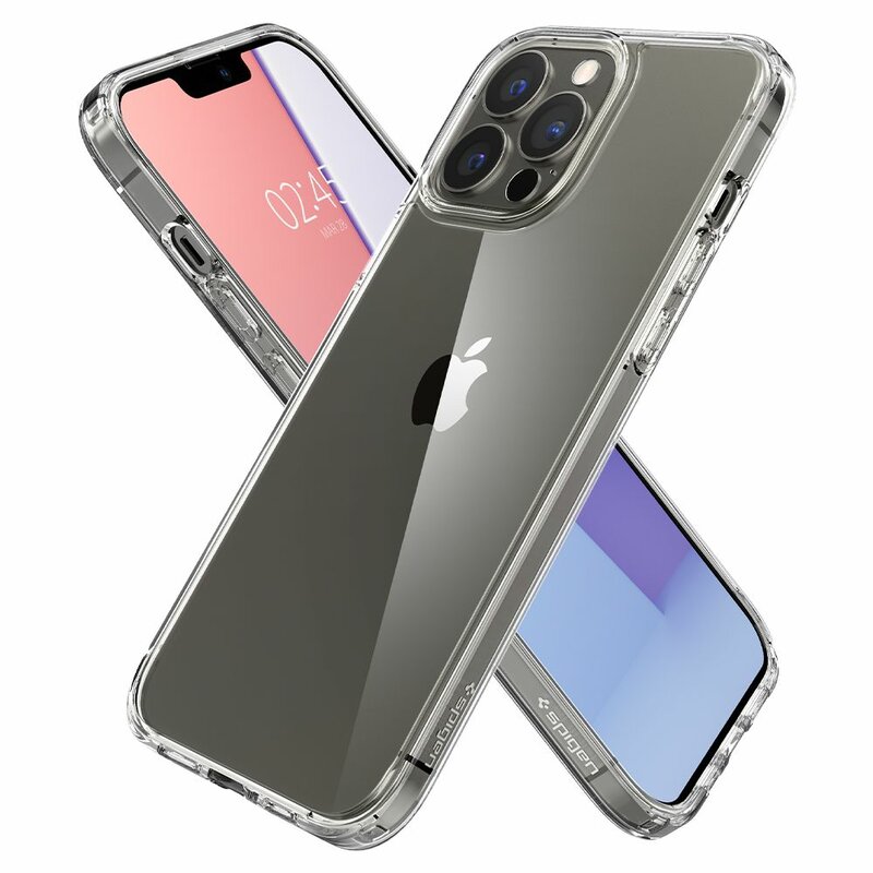 Husa iPhone 13 Pro Spigen Ultra Hybrid - Crystal Clear
