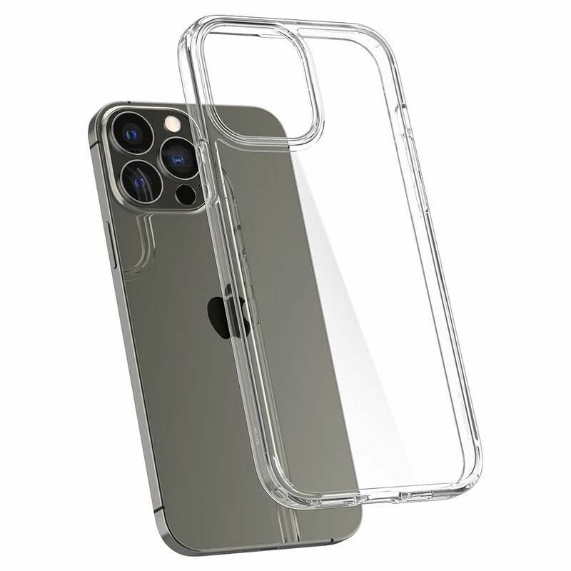 Husa iPhone 13 Pro Max Spigen Ultra Hybrid - Crystal Clear