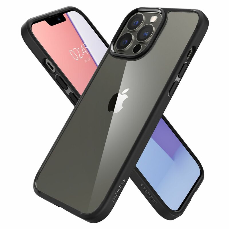 Husa iPhone 13 Pro Max Spigen Ultra Hybrid - Matte Black