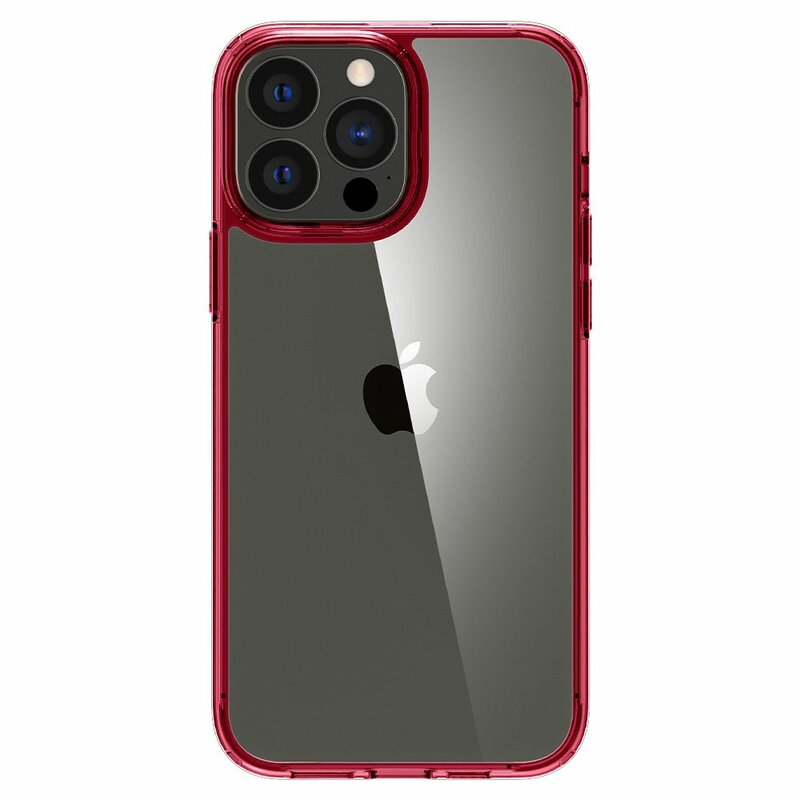 Husa iPhone 13 Pro Spigen Ultra Hybrid - Red Crystal