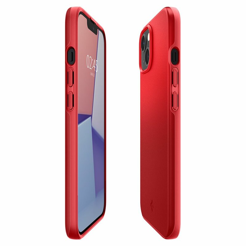 Husa iPhone 13 Spigen Thin Fit, Red