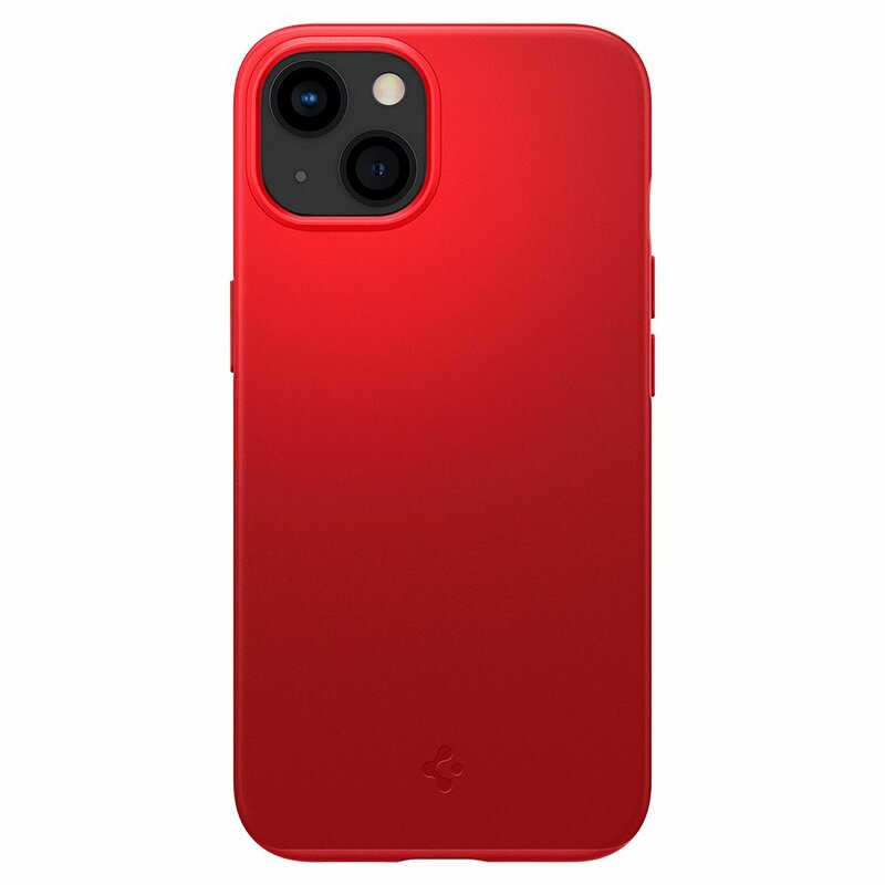 Husa iPhone 13 mini Spigen Thin Fit, Red