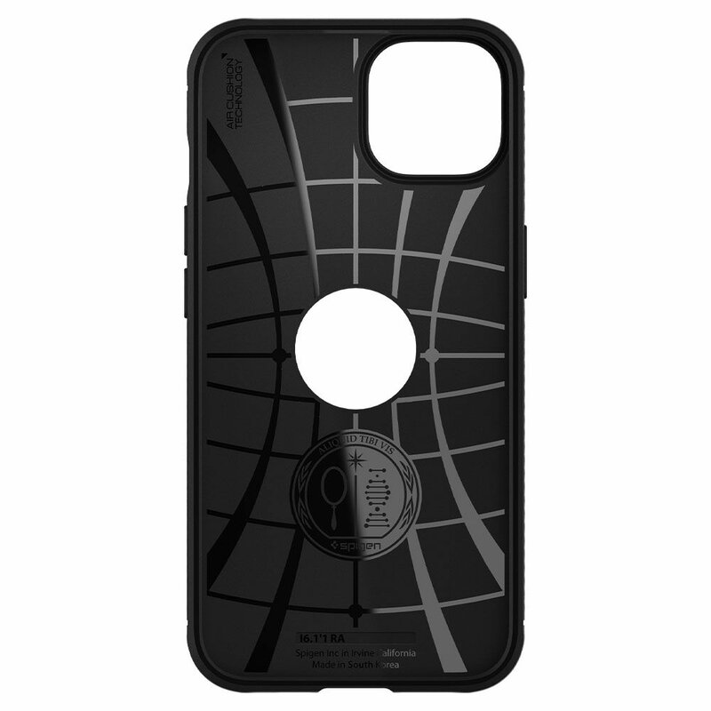 Husa iPhone 13 Spigen Rugged Armor, negru