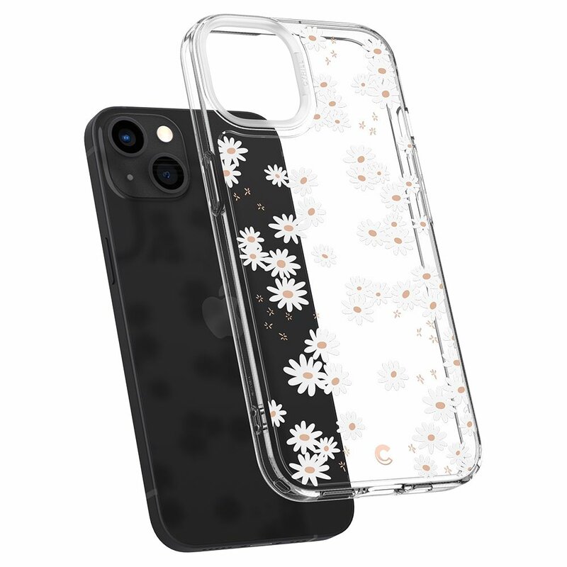 Husa iPhone 13 Spigen Ciel by Cyrill Cecile, White Daisy