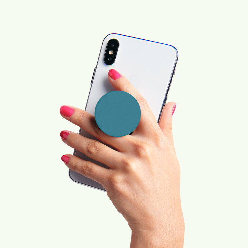 Popsockets Original, Suport Cu Functii Multiple, Antimicrobial Turbo Ice