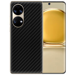 Skin Huawei P50 - Sticker Mobster Autoadeziv Pentru Spate - Carbon Black