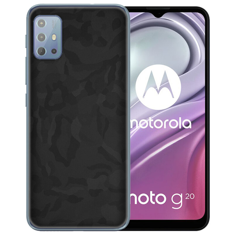 Skin Motorola Moto G20 - Sticker Mobster Autoadeziv Pentru Spate - Camo