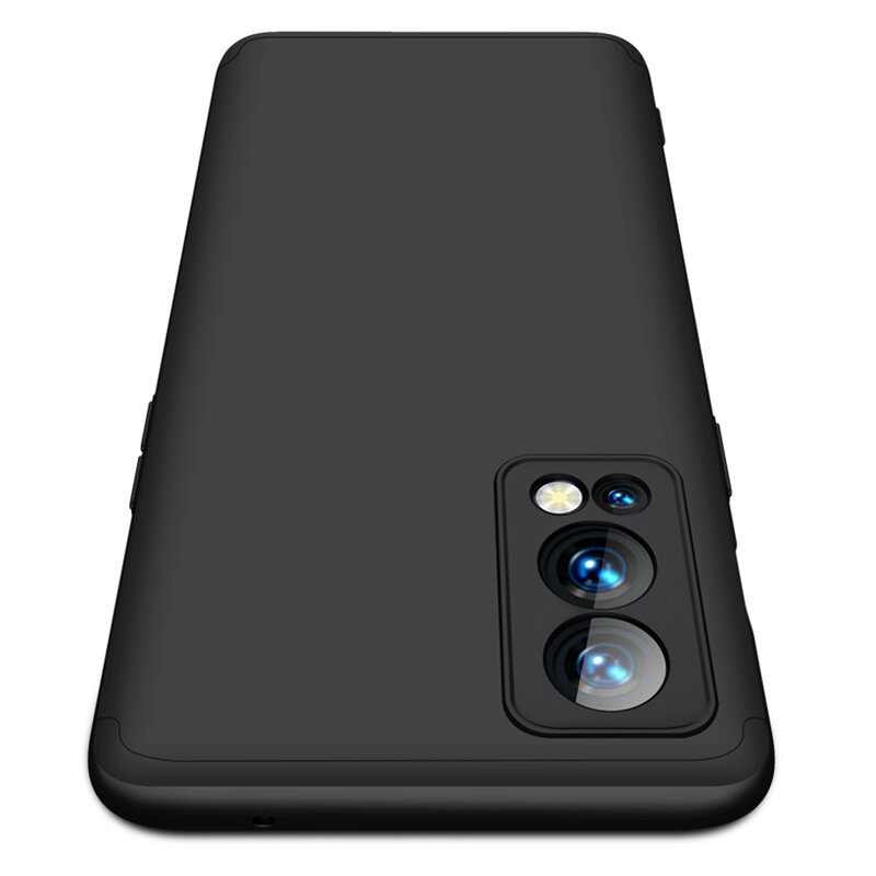 [Pachet 360°] Husa + Folie OnePlus Nord 2 5G GKK Original - Negru