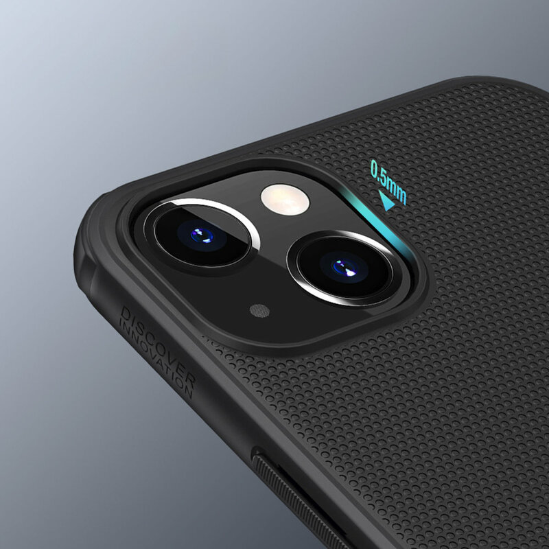 Husa iPhone 13 Nillkin Super Frosted Shield, albastru