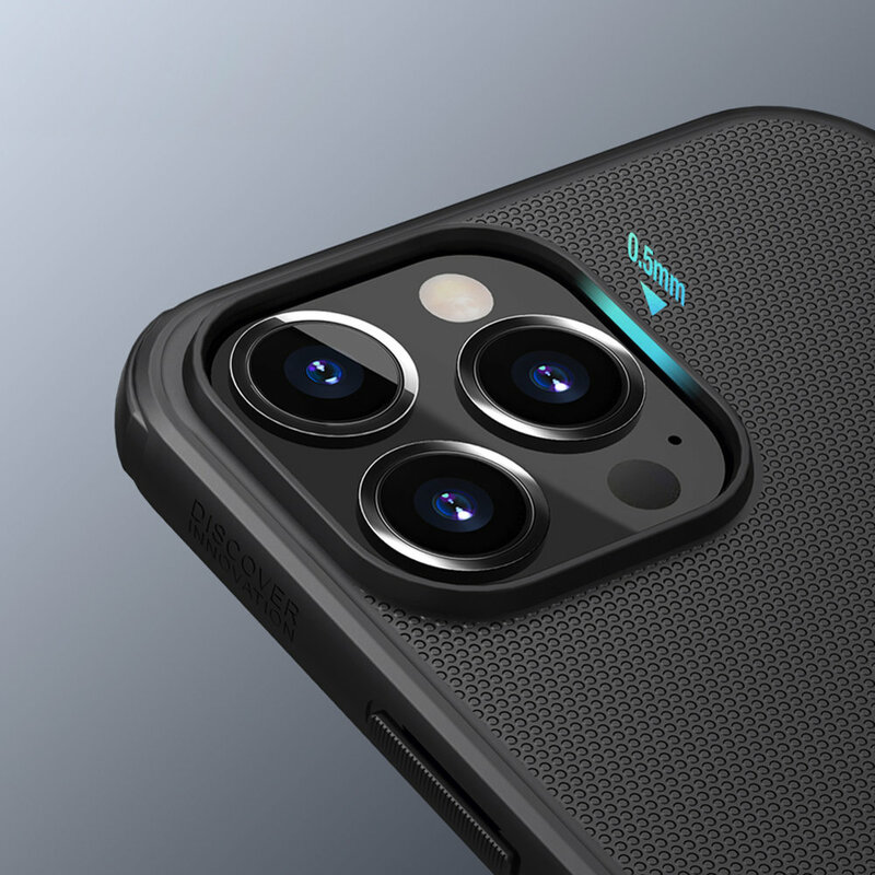 Husa iPhone 13 Pro Max Nillkin Super Frosted Shield Pro, albastru