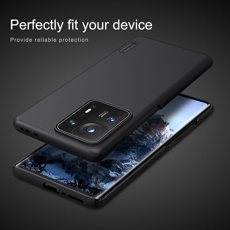 Husa Xiaomi Mix 4 Nillkin Super Frosted Shield, negru