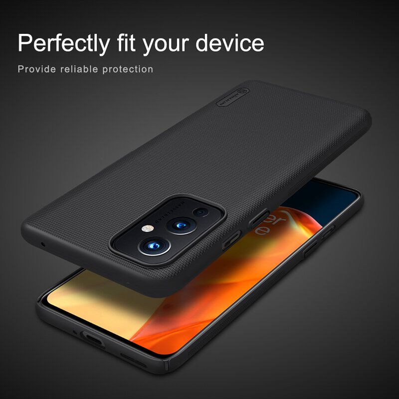 Husa OnePlus 9 Nillkin Super Frosted Shield, negru