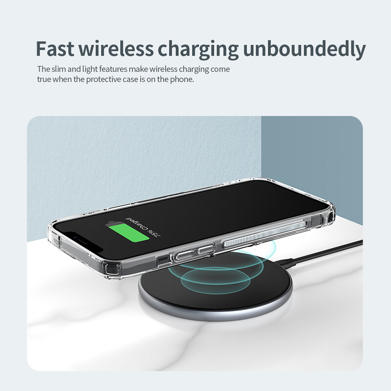 Husa iPhone 13 Pro Max Nillkin Nature Pro, transparenta