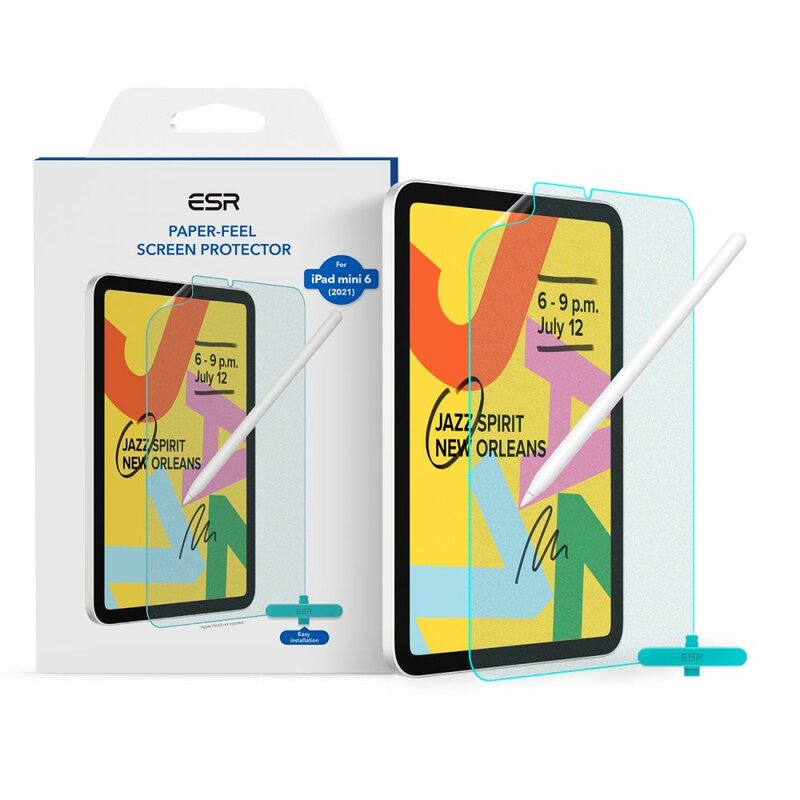 Folie iPad mini 6 (2021) ESR Paper Like Screen Protector - Mata