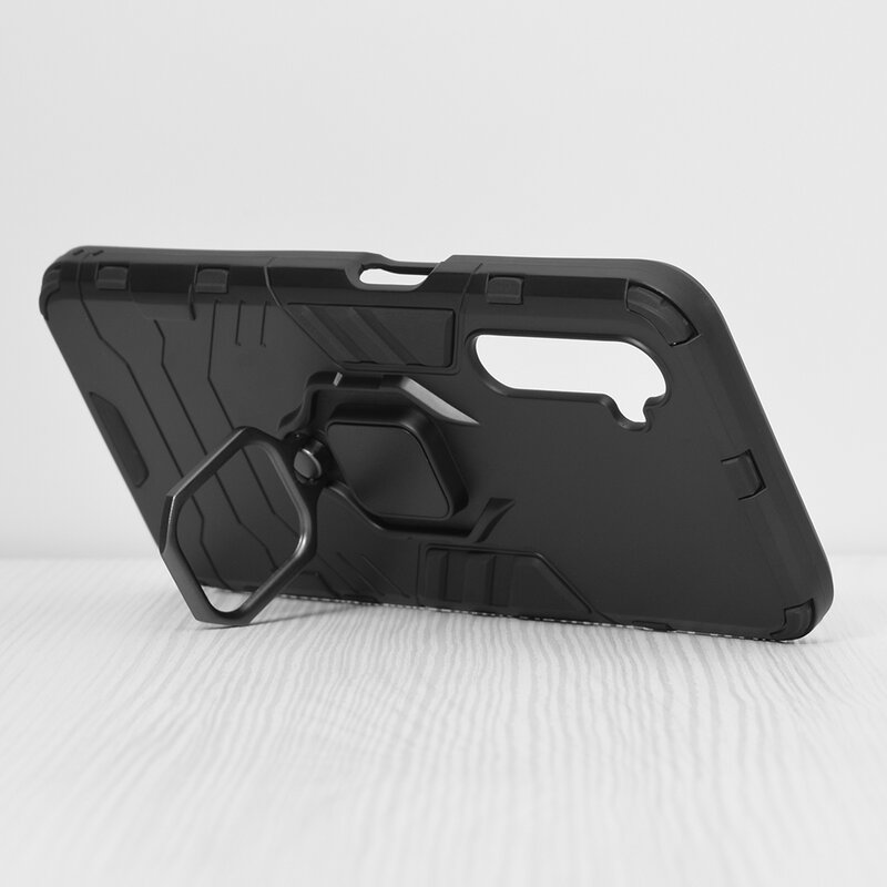 Husa Realme 6 Techsuit Silicone Shield, negru